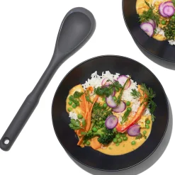Oxo Kitchen Tools & Utensils^Grey Silicone Chop & Stir Cooking Spoon