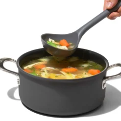 Oxo Kitchen Tools & Utensils^Grey Silicone Ladle