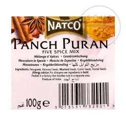 Natco Ingredients Brands|Indian Ingredients^Panchpuran, 100g