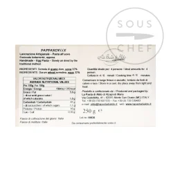 Pasta di Aldo Italian Ingredients|Pasta, Rice & Beans^Pappardelle Egg Pasta, 250g