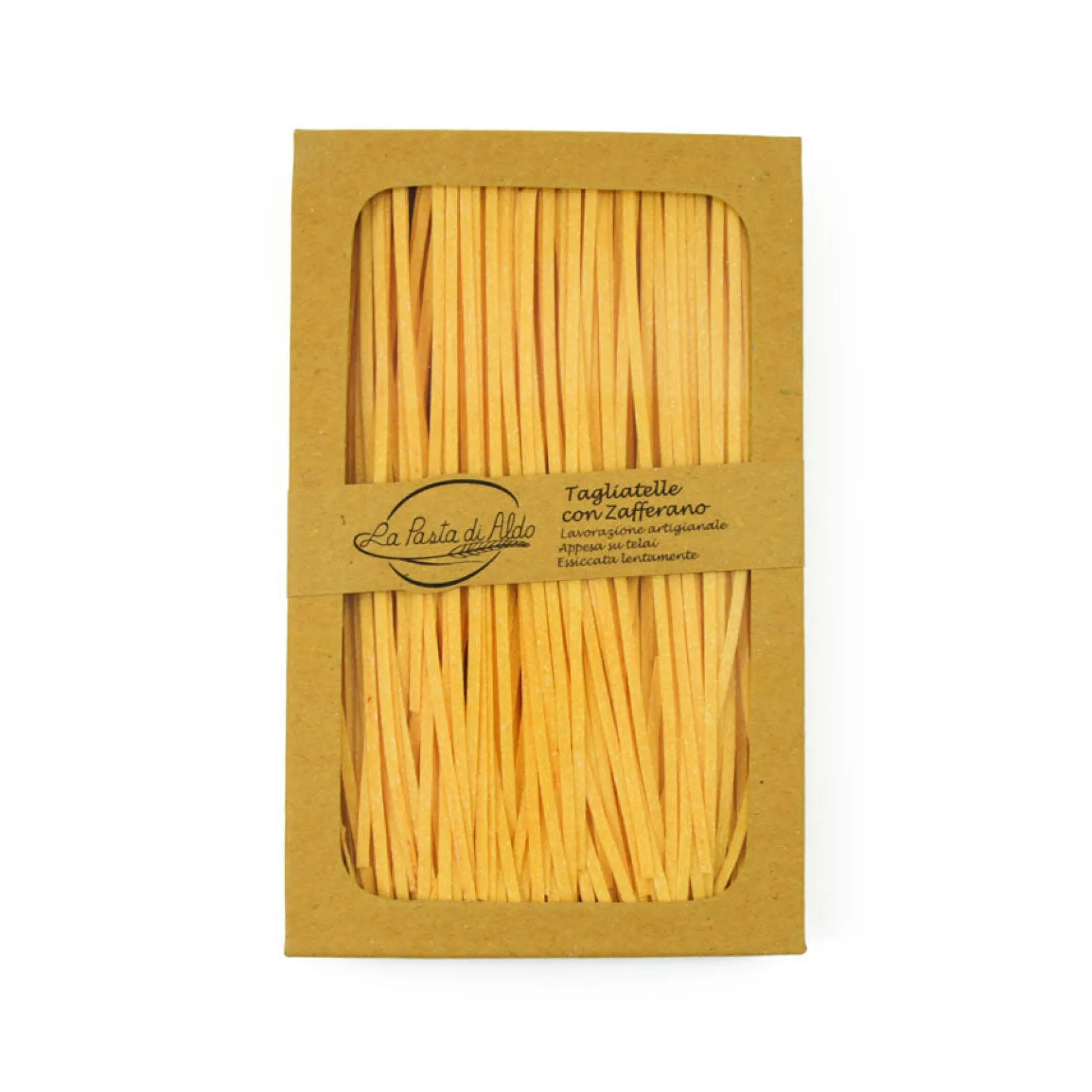 Pasta di Aldo Ingredients Brands|Italian Ingredients^Saffron Tagliatelle Egg Pasta, 250g