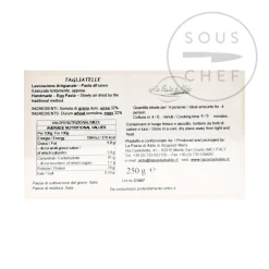 Pasta di Aldo Italian Ingredients|Pasta, Rice & Beans^Tagliatelle Egg Pasta, 250g