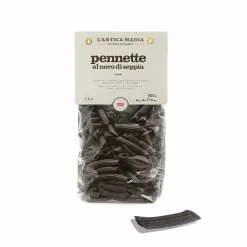 L'Antica Madia Ingredients Brands|Pasta, Rice & Beans^Pasta L'Antica Black Squid Ink Pennette Pasta, 500g
