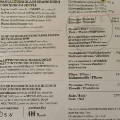 L'Antica Madia Ingredients Brands|Pasta, Rice & Beans^Pasta L'Antica Striped Farfalle with Squid Ink, 250g