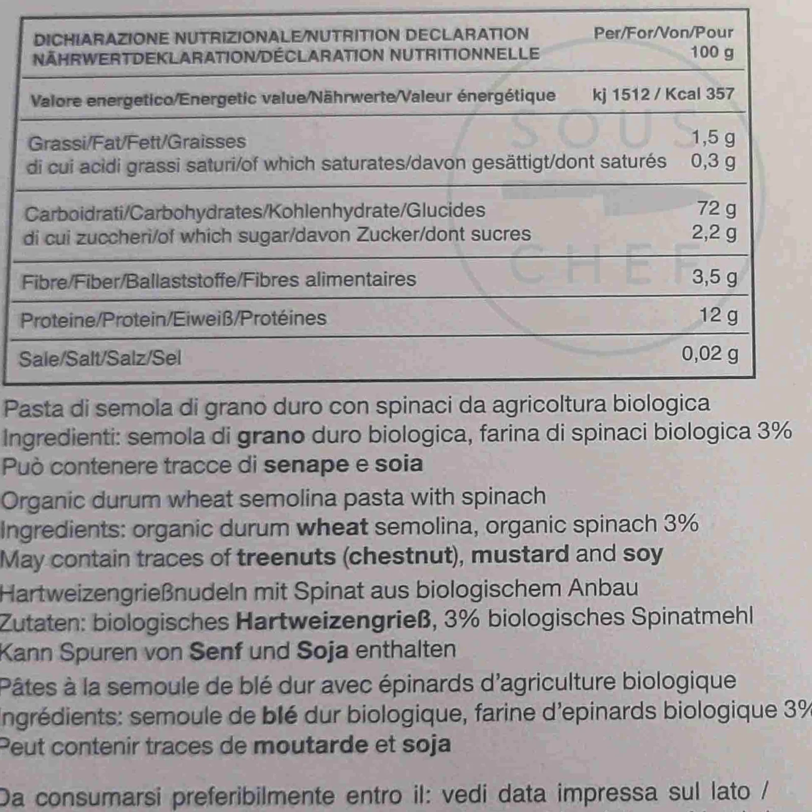 Pasta Liguria Italian Ingredients|Pasta, Rice & Beans^Foglie D'Ulivo, 500g