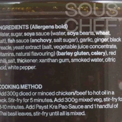 Payst Ingredients Brands|Sauces & Condiments^Kra Pao Stir Fry Sauce, 190ml