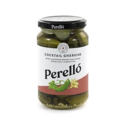 Perello Spanish Ingredients|Snacks^Cocktail Gherkins, 190g