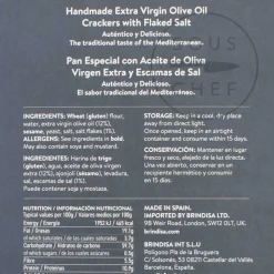 Perello Spanish Ingredients|Snacks^Flaked Salt Olive Oil Reganas Crackers, 150g
