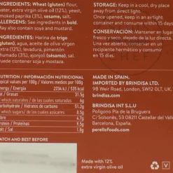 Perello Ingredients Brands|Spanish Ingredients^Paprika Olive Oil Regana Crackers, 150g