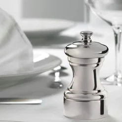 Peugeot Table Setting|Kitchen Tools & Utensils^Mignonnette Silver Plated Pepper Mill, 10cm