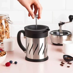Peugeot Tableware Brands^Paris Press Coffee Mill and French Press, 15cm