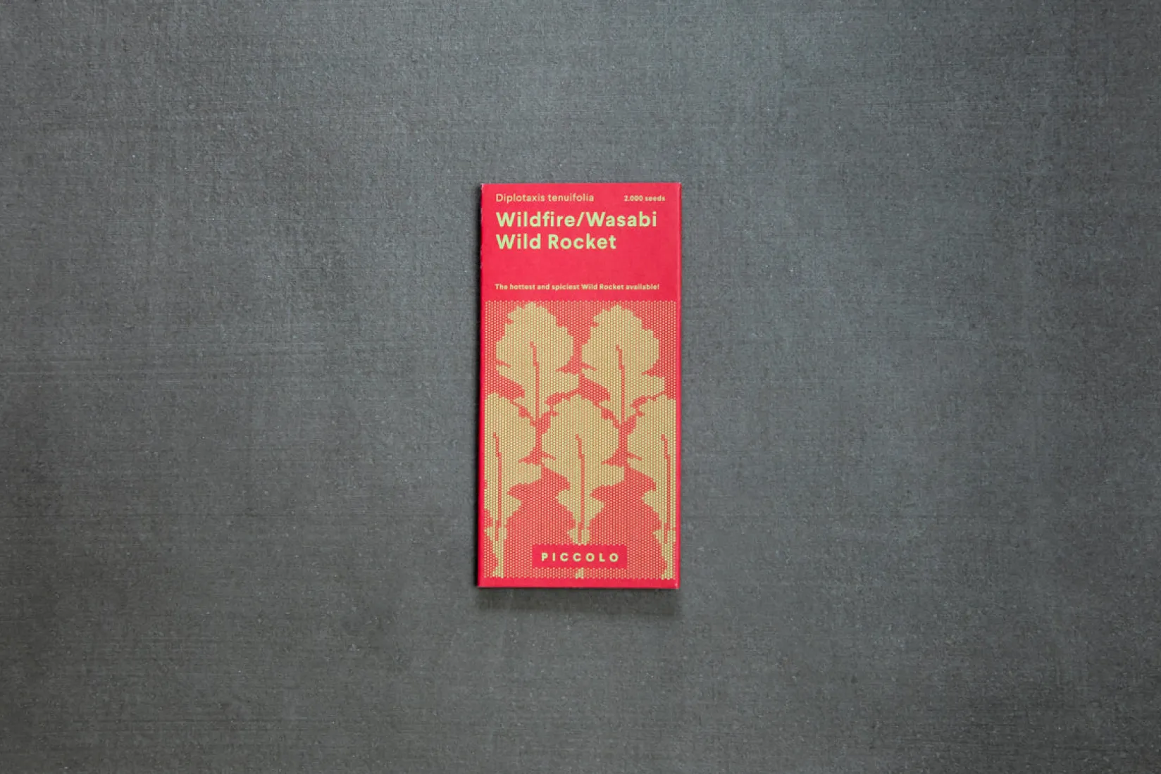 Piccolo Tableware Brands|Ingredients Brands^Wildfire Wasabi Rocket Seeds