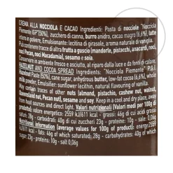 Pariani Italian Ingredients|Jam, Honey & Spreads^Piemonte Hazelnut Gianduja Spread, 200g