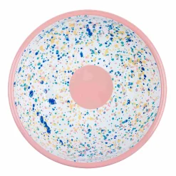 Kapka Enamel Tableware Brands^Pink Dot Enamel Salad Bowl