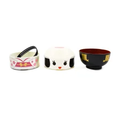 Hakoya Japanese Ingredients|Picnicware^Pink Geisha Bento Box Large, 1200ml