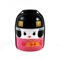 Hakoya Tableware Brands|Japanese Ingredients^Pink Geisha Bento Box, 640ml