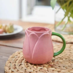 Balvi Tableware Brands^Pink Tulip Coffee Cup, 400ml