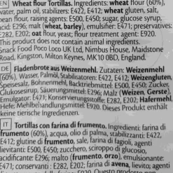 Mex Grocer Mexican Ingredients|Ingredients Brands^Poco Loco Flour Tortillas, 10"