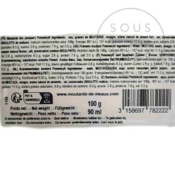 Pommery Ingredients Brands|French Ingredients^Firemen's Mustard, 250g