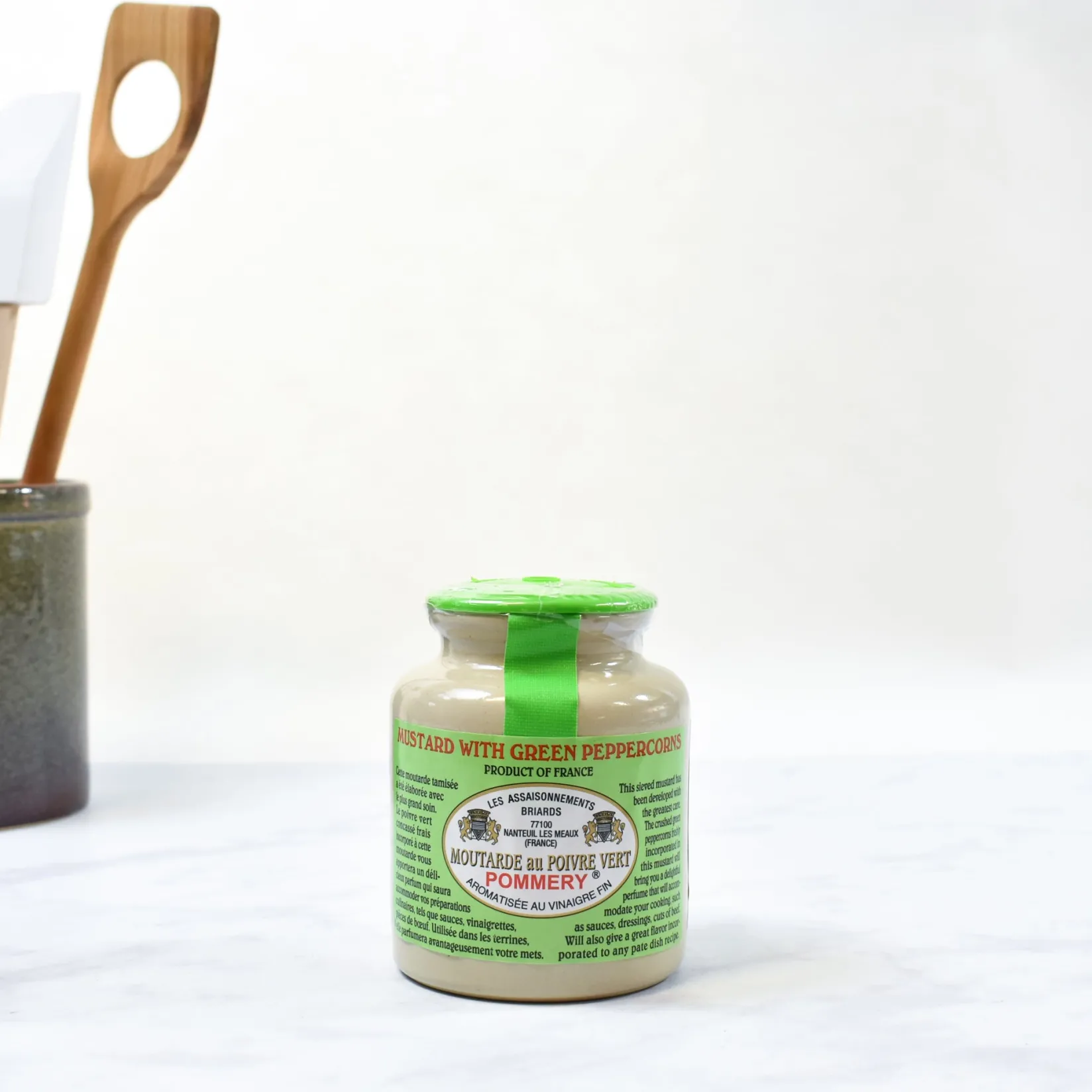 Pommery French Ingredients|Sauces & Condiments^Green Peppercorn Mustard, 250g