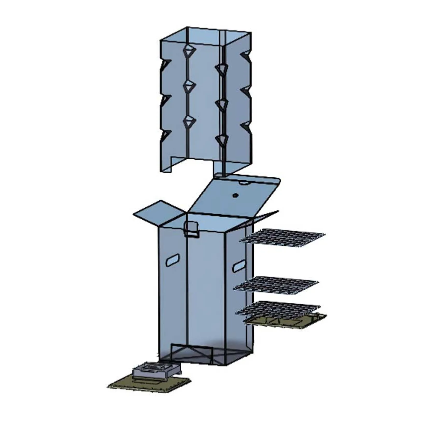 ProQ American Ingredients|Food Smokers^Eco Smoker Chamber