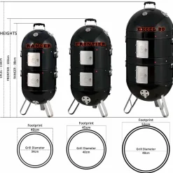 ProQ American Ingredients|Food Smokers^Ranger Elite BBQ Smoker