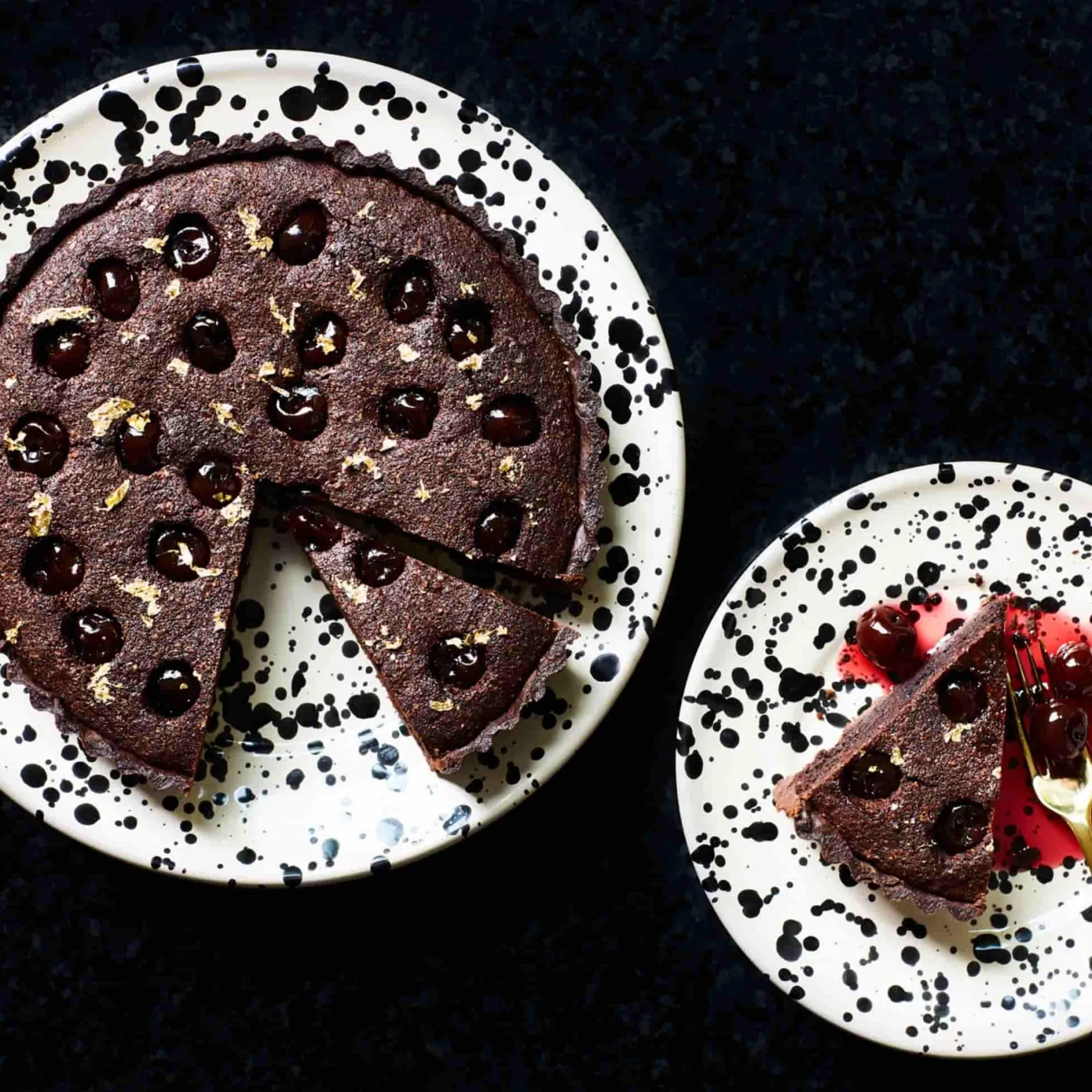 Puglia Handmade Italian Ingredients|Crockery & Dinnerware^Puglia Black Splatter Bowl, 19cm