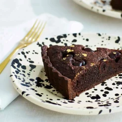 Puglia Handmade Tableware Brands|Italian Ingredients^Puglia Black Splatter Ceramic Storage Jar, 15cm