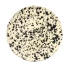 Puglia Handmade Italian Ingredients|Plates^Puglia Black Splatter Dinner Plate, 27cm