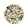 Puglia Handmade Italian Ingredients|Plates^Puglia Black Splatter Side Plate, 19cm