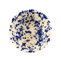 Puglia Handmade Tableware Brands|Italian Ingredients^Puglia Blue Splatter Bowl, 12cm