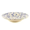 Puglia Handmade Tableware Brands|Italian Ingredients^Puglia Blue Splatter Pasta Bowl, 29cm