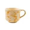 Puglia Handmade Crockery & Dinnerware|Tableware Brands^Puglia Dark Yellow Splatter Mug