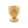 Puglia Handmade Tableware Brands^Puglia Dark Yellow Splatter Egg Cup