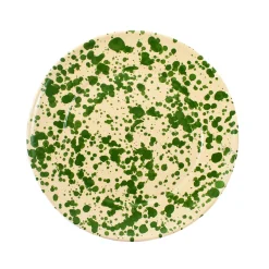Puglia Handmade Tableware Brands|Plates^Puglia Green Splatter Dinner Plate, 27cm