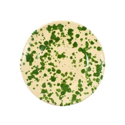 Puglia Handmade Plates|Crockery & Dinnerware^Puglia Green Splatter Side Plate, 19cm