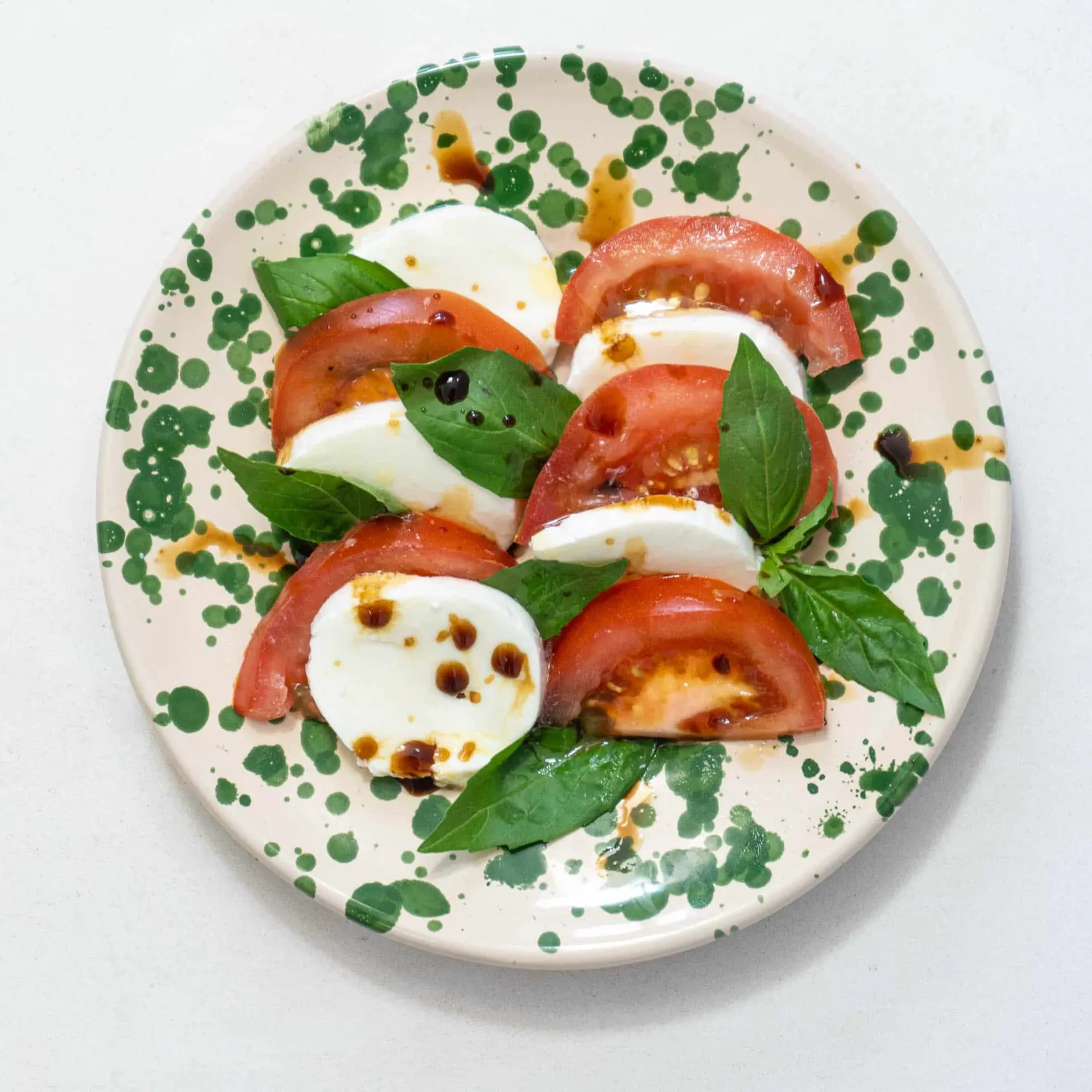 Puglia Handmade Plates|Crockery & Dinnerware^Puglia Green Splatter Side Plate, 19cm