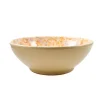 Puglia Handmade Tableware Brands|Crockery & Dinnerware^Puglia Lilac and Yellow Splatter Large Salad Bowl, 28cm