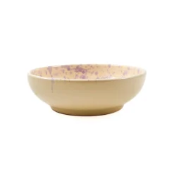 Puglia Handmade Crockery & Dinnerware|Tableware Brands^Puglia Lilac Splatter Bowl, 19cm