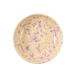 Puglia Handmade Crockery & Dinnerware|Tableware Brands^Puglia Lilac Splatter Bowl, 19cm