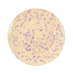 Puglia Handmade Plates|Crockery & Dinnerware^Puglia Lilac Splatter Dinner Plate, 27cm