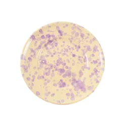 Puglia Handmade Plates|Crockery & Dinnerware^Puglia Lilac Splatter Side Plate, 19cm
