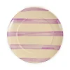 Puglia Handmade Plates|Crockery & Dinnerware^Puglia Lilac Stripe Dinner Plate, 27cm