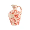 Puglia Handmade Jugs & Bottles|Tableware Brands^Puglia Red Splatter Oil Bottle, 250ml