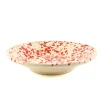 Puglia Handmade Italian Ingredients|Crockery & Dinnerware^Puglia Red Splatter Pasta Bowl, 29cm