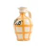 Puglia Handmade Jugs & Bottles|Tableware Brands^Puglia Yellow Stripe Oil Bottle, 250ml