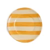 Puglia Handmade Plates|Crockery & Dinnerware^Puglia Yellow Stripe Side Plate, 19cm