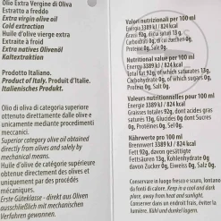 Galantino Ingredients Brands|Oil, Vinegar & Dressings^Puglian Extra Virgin Olive Oil in Arte Blue Glass Bottle, 500ml