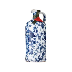Galantino Italian Ingredients|Oil, Vinegar & Dressings^Puglian Extra Virgin Olive Oil in Blue Splatter Ceramic Bottle, 500ml