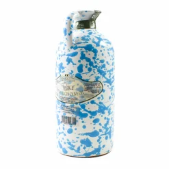 Galantino Ingredients Brands|Oil, Vinegar & Dressings^Puglian Extra Virgin Olive Oil in Light Blue Splatter Ceramic Bottle, 500ml